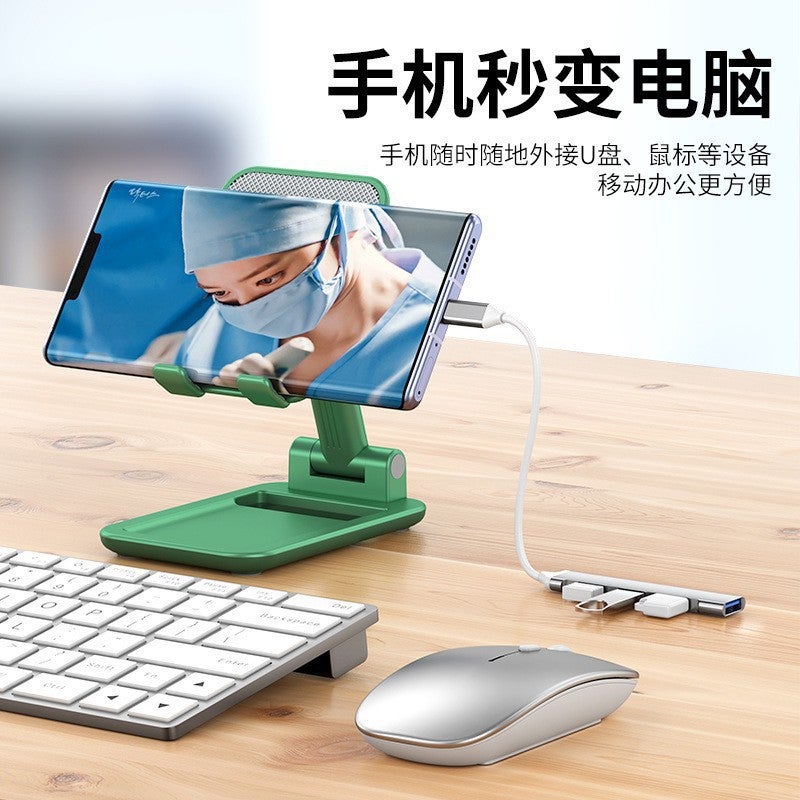 Type-C Docking Station Usb Hub Multifunction Notebook Hub 2.0 To One To Four Docking Station 1 To 4 - Image 5